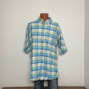 Cinch Short Sleeve Button Down Shirt